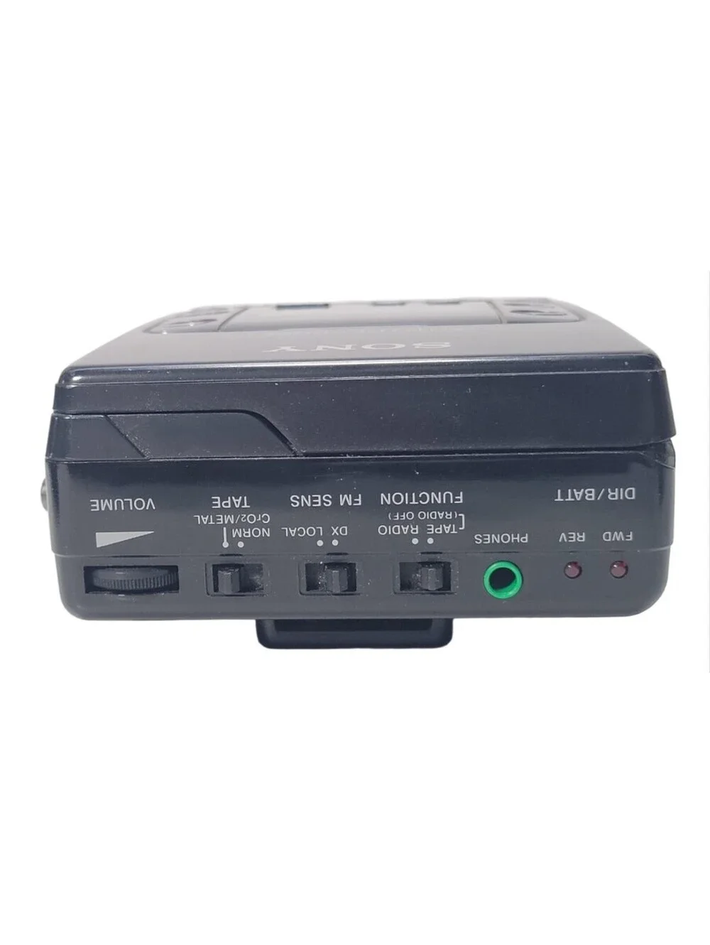 Sony Walkman WM-F2081 AM/FM Cassette Player Radio Works ONLY Tape Needs Belt
